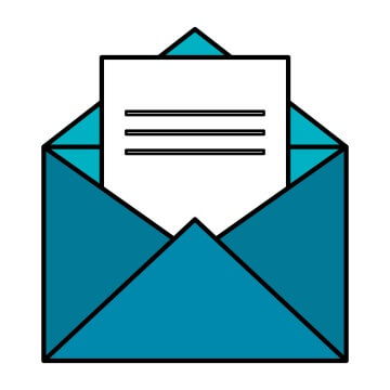E-Mail türkis_1_3 Person betrachtet eine Homepage am Laptop – Fokus auf modernes Webdesign